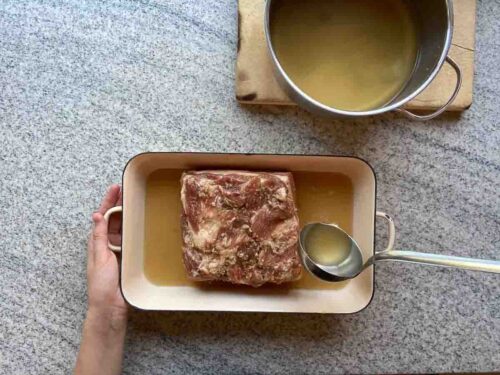 Die perfekte Bratenkruste - Rezept für Kümmelbraten