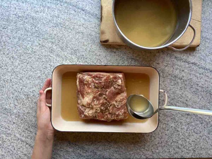 Die perfekte Bratenkruste - Rezept für Kümmelbraten
