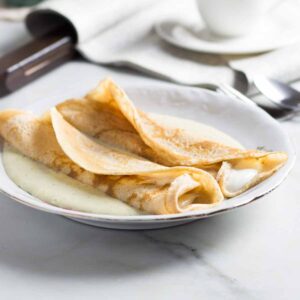 Topfenpalatschinken | curd cheese crepes