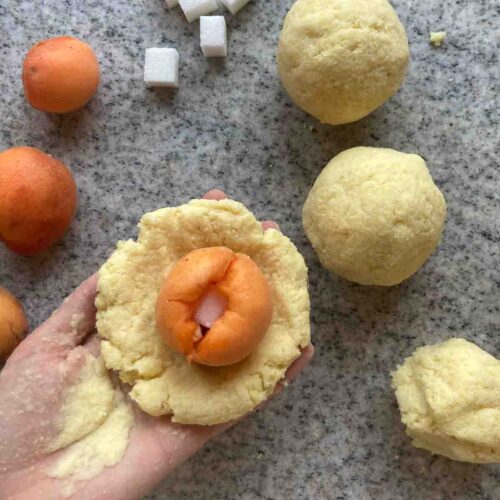 Grundrezept für gefüllte Erdäpfelknödel