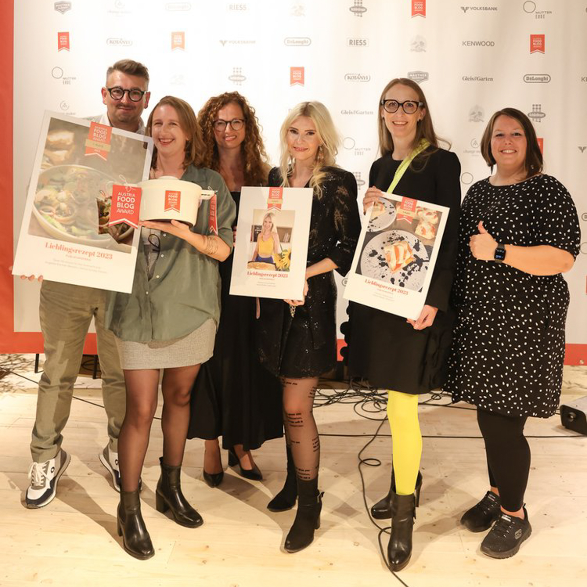 Die Nominierten für die Kategorie "Lieblingsrezept" beim Austria Foodblog Award 2023 Fotos (c) Katharina Schiffl