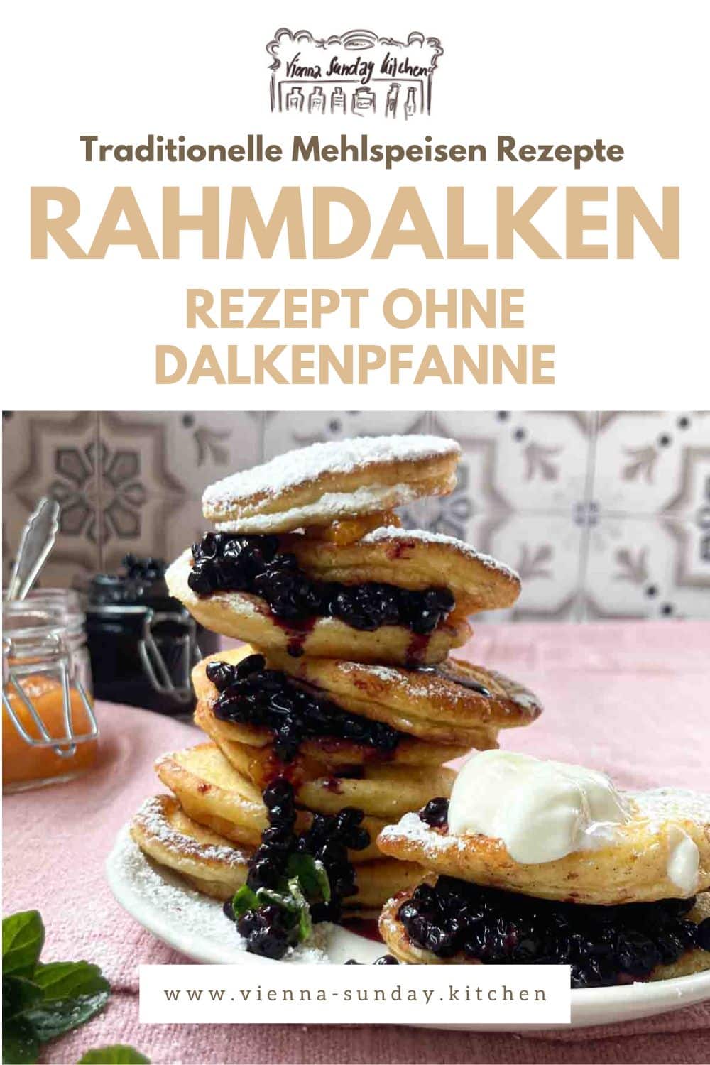 Rahmdalken ohne Dalkenpfanne