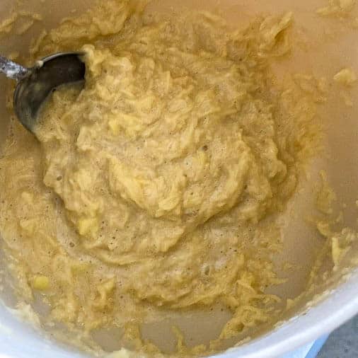 Omas Erdäpfelmasse für die Erdäpfelpuffer.